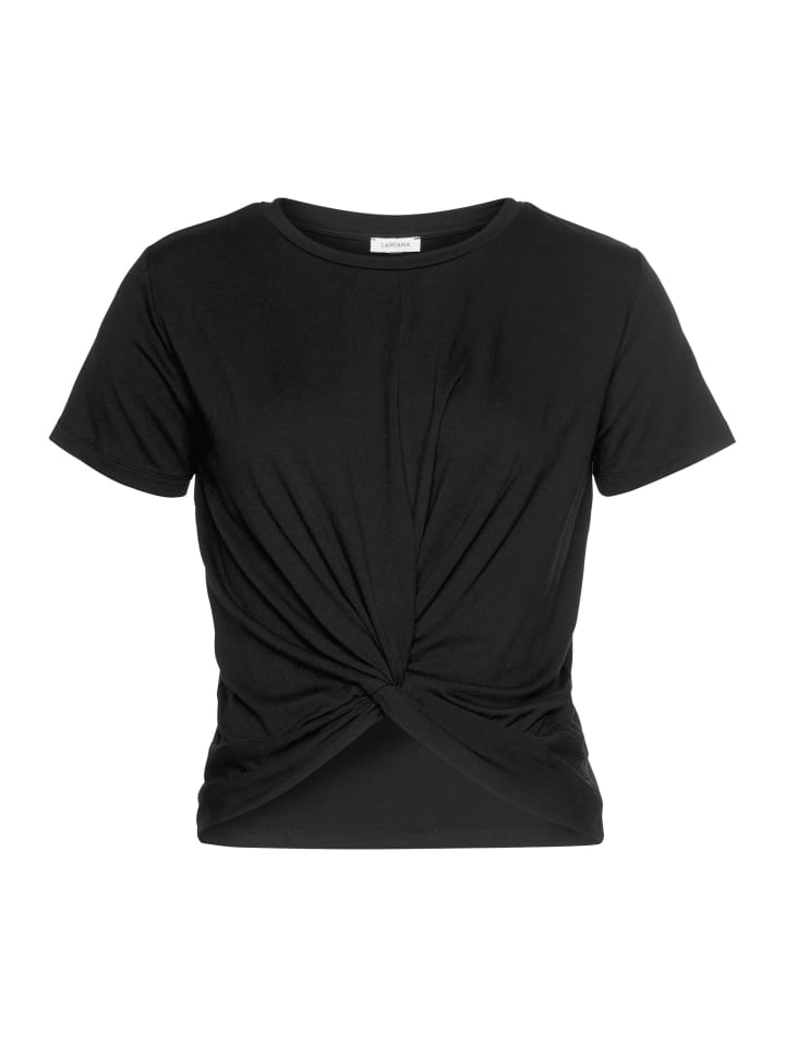 LASCANA Kurzarmshirt in schwarz günstig kaufen | limango
