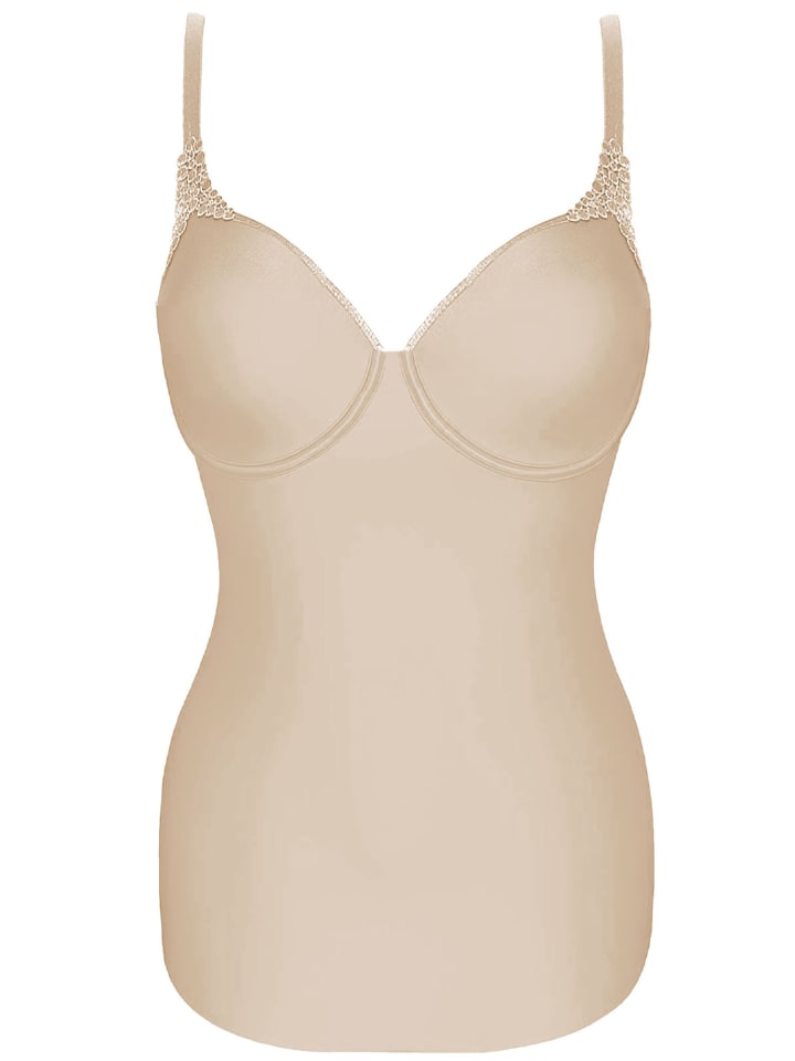 Spacer Bügel BH Hemd Carola in nude