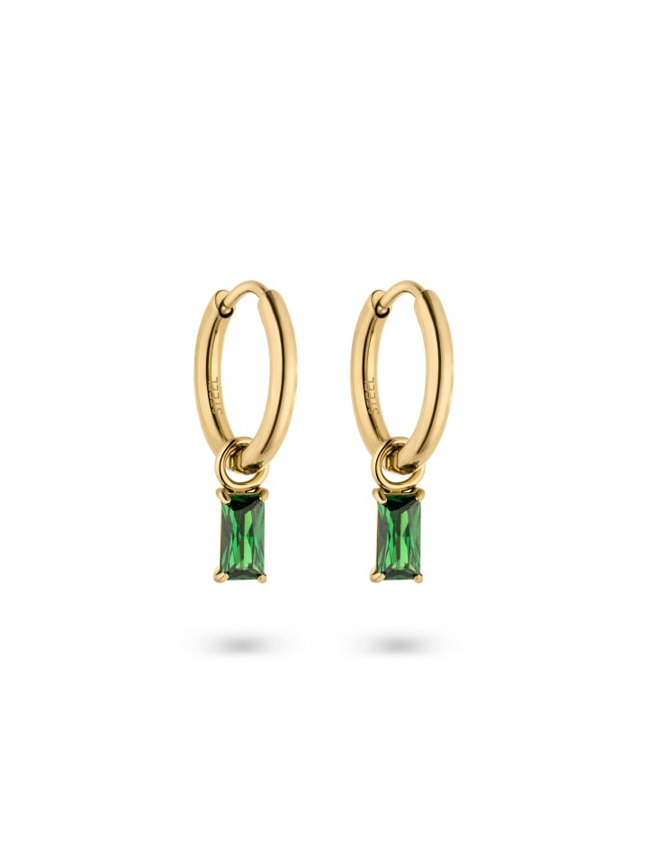 Creolen Signature Stone in gold