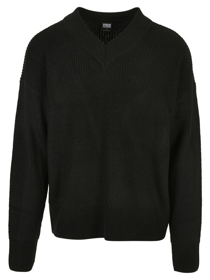 Crew Neck Jumper in black