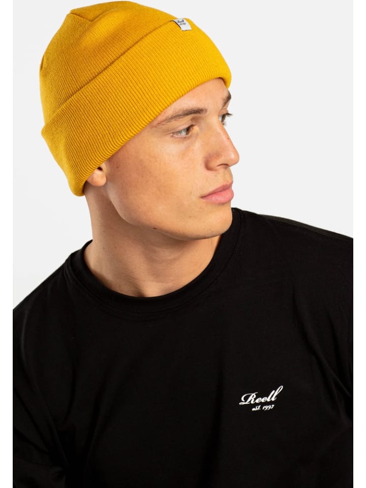 Mütze "Beanie" in Gelb
