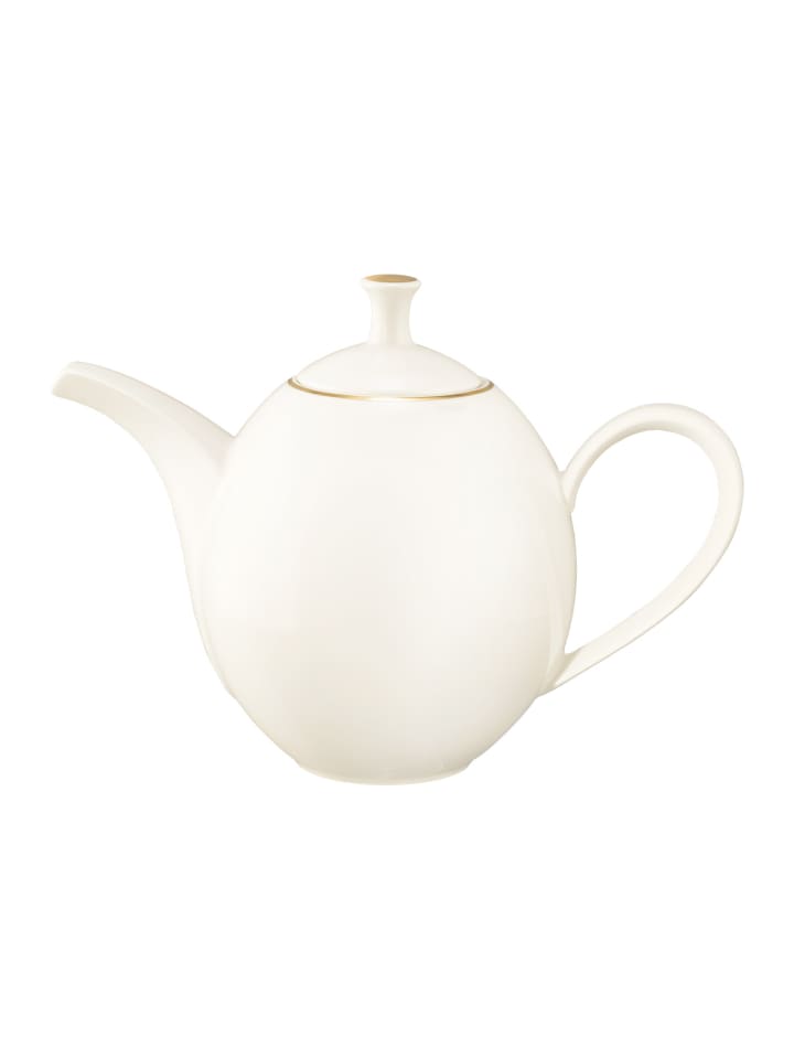 Kanne Savona Goldlinie in Creme 1,35 l