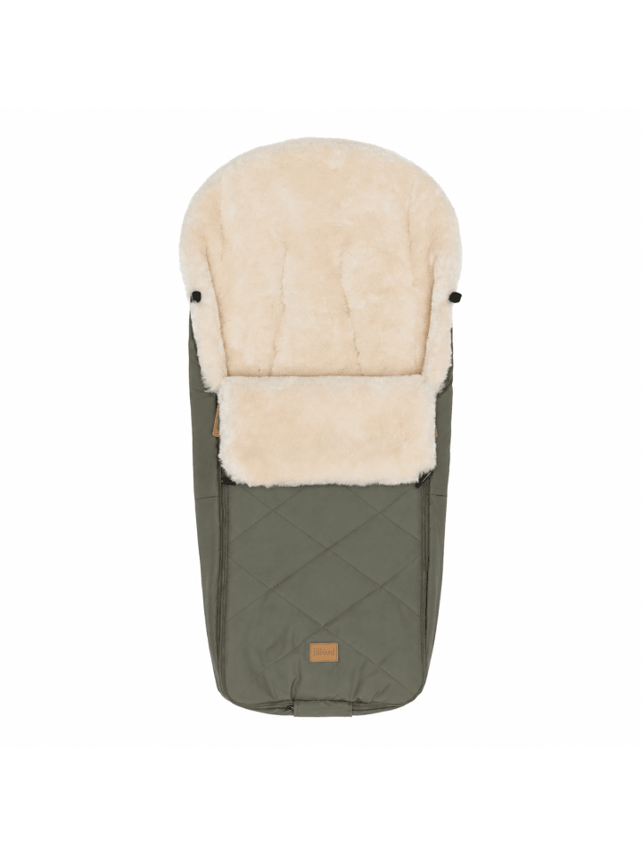 Winterfußsack Comfort Exclusiv in Olive