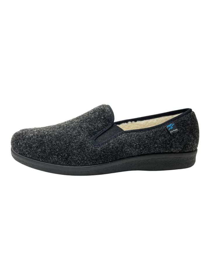 Hausschuh Hauschuhe in schwarz