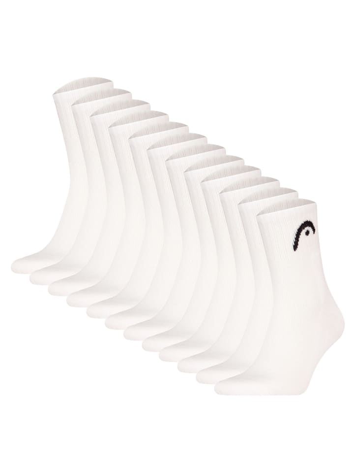 Socken 12er Pack in Weiß