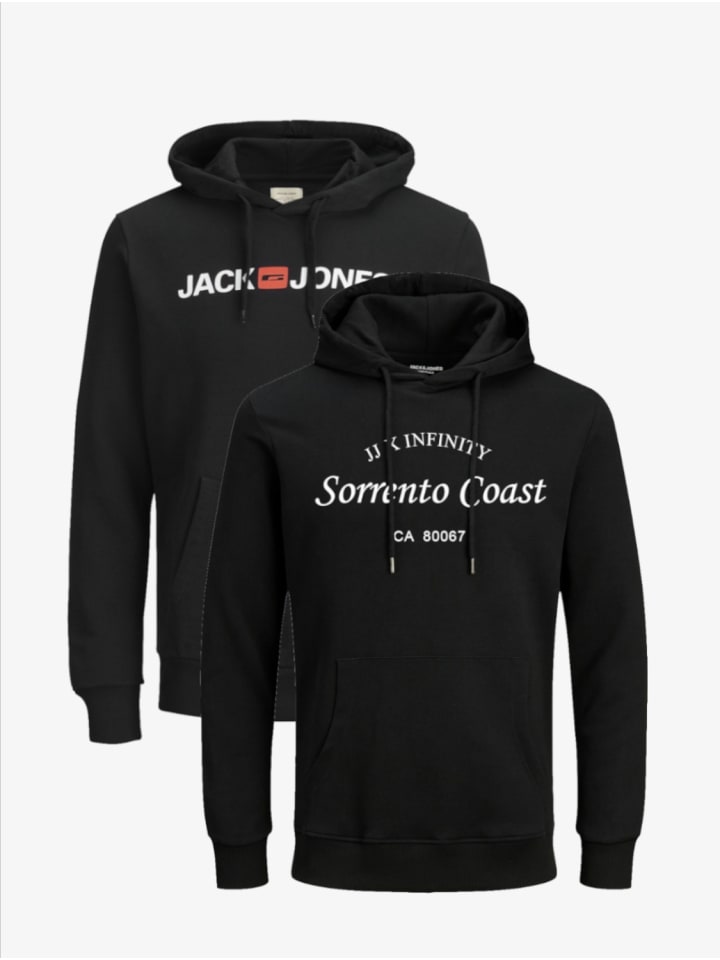 Kapuzenpullover 2er Pack - INFINITY Hoodie Multipack in HILL/ECORP 2er Pack