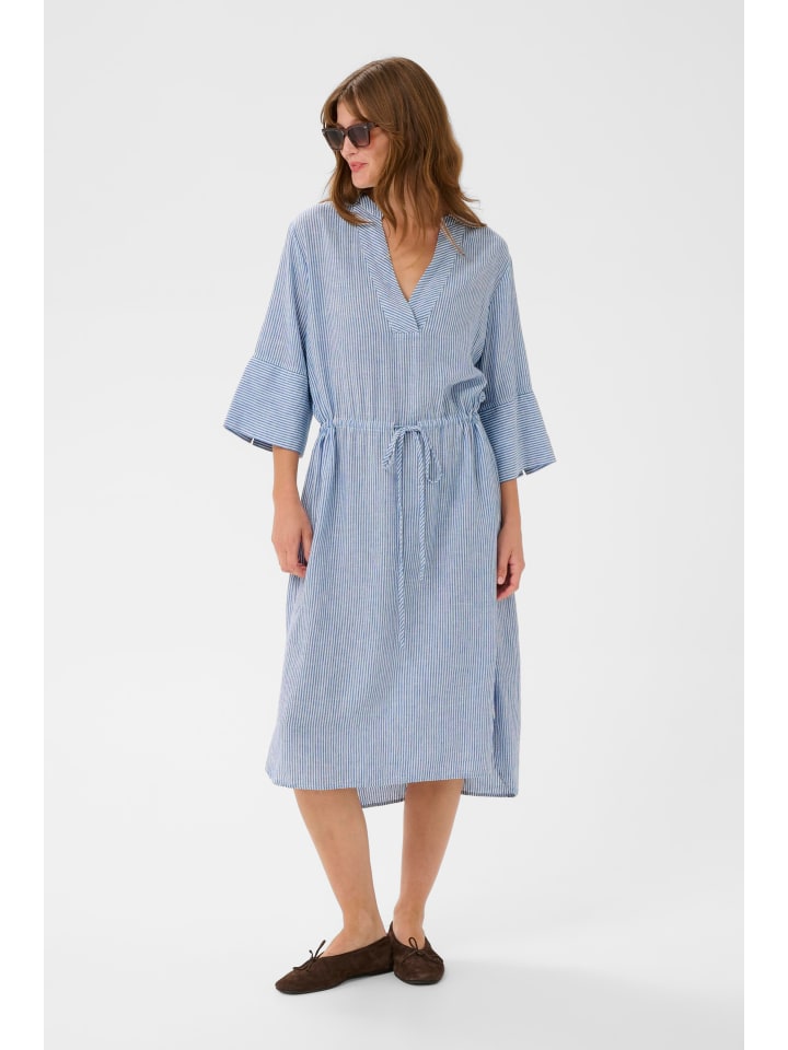 Kleid SLAria Casual fit in Regatta and White Stripe
