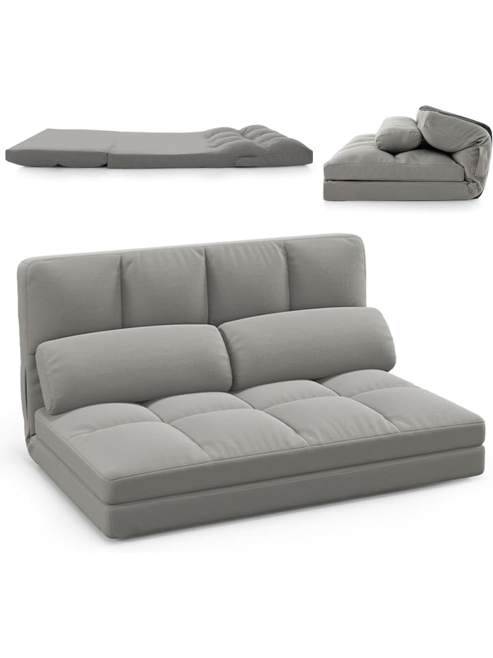 Bodensofa 3 in 1 in Grau