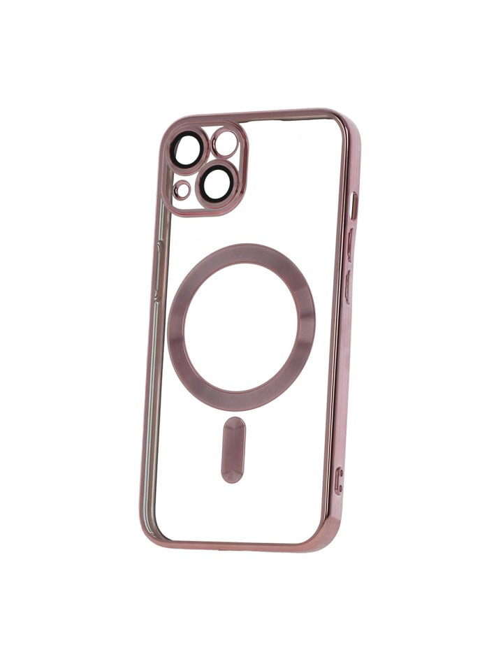 Color Chrome Handyhülle Bumper kompatibel mit iPhone 16e (SE 4 2025) S in Rosa