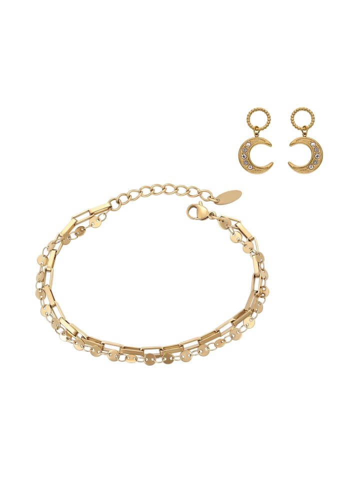 Women Jewelry Set in gold