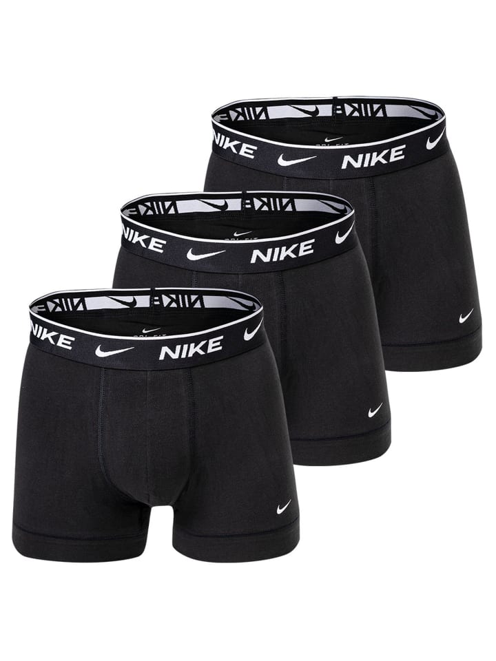 Boxershort 3er Pack in Schwarz