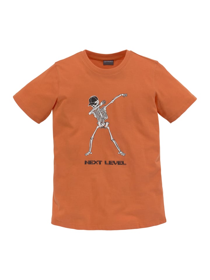 T-Shirt in orange