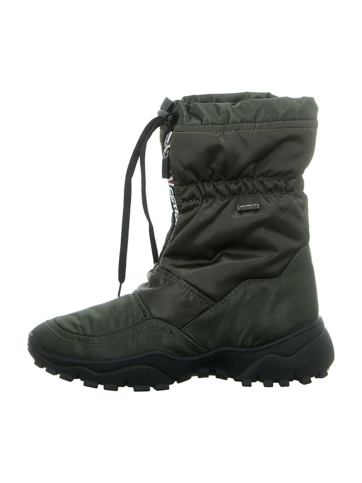 Winterboots in Grün