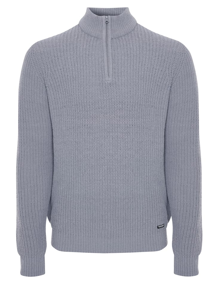 Strickjacke Lawson in Grey / Black Twist