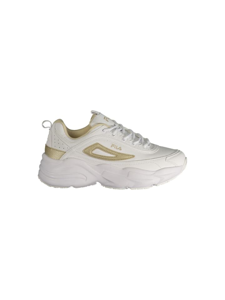 Weiß Polyurethan Damen Sneaker