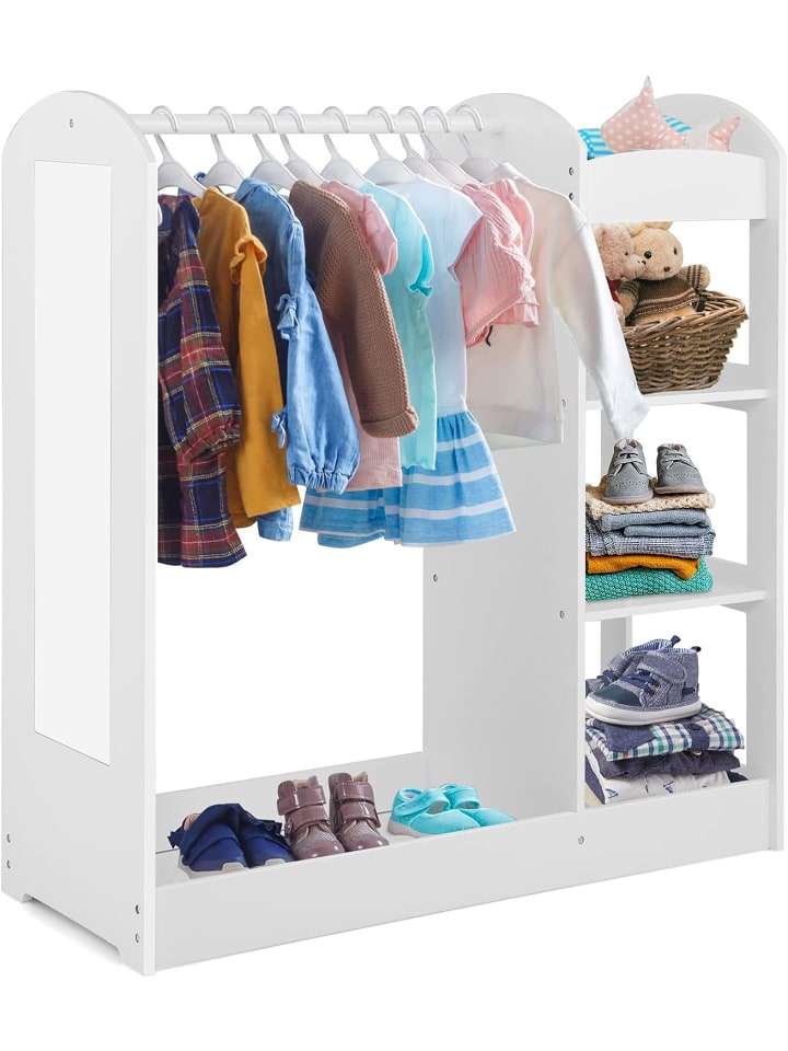 Kleiderschrank in Weiß