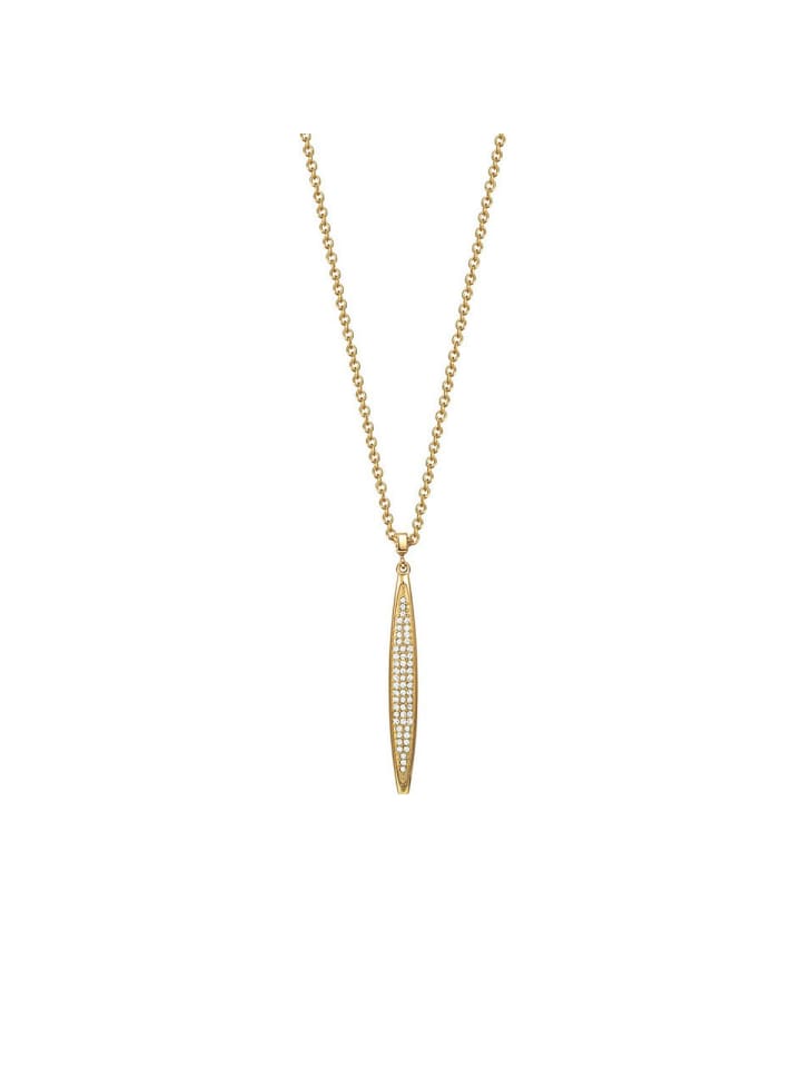 Halskette mit Anhänger in Gold – (L)80cm