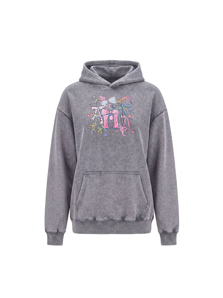 Women Hoodie in Dark Grey