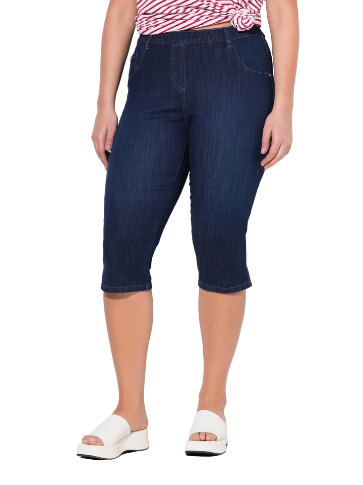 Jeans in dark blue denim
