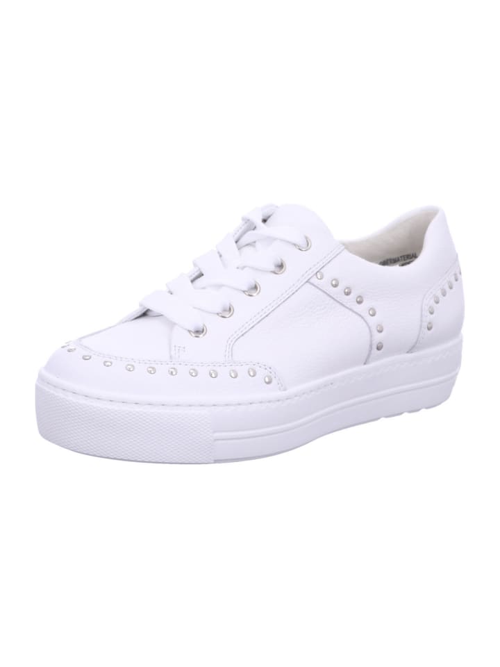 Schnürschuhe in weiß