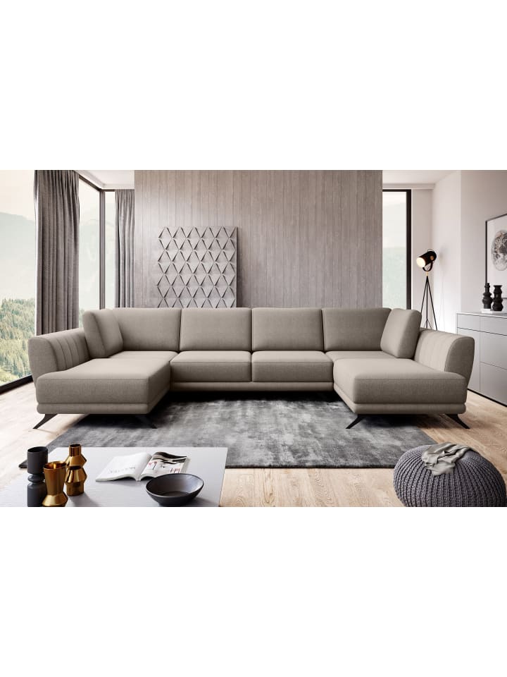 Marco in Hellbraun - (L) 362 x (B) 362 x (H) 90 cm