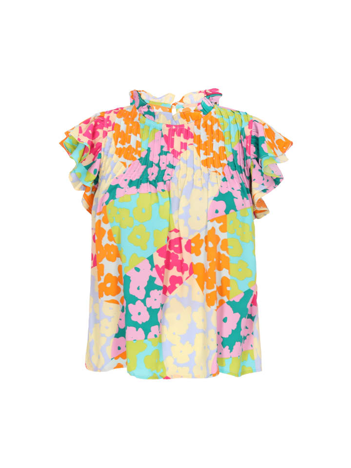Women Blouse in multicolour green