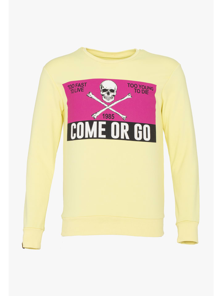 Herren Sweater in Gelb