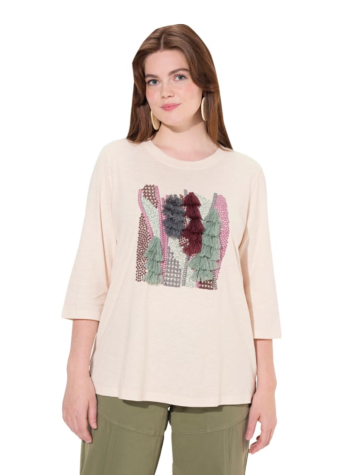 Shirt in perlweiß