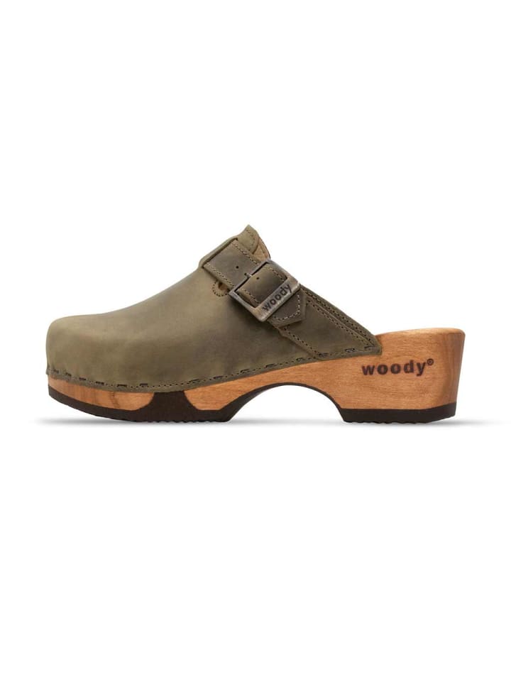 Schnürschuh in oliv