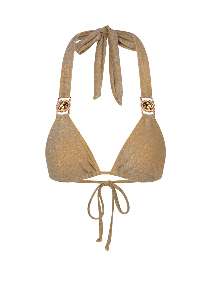 Bikinioberteil Lumiere Amour Triangle in Gold