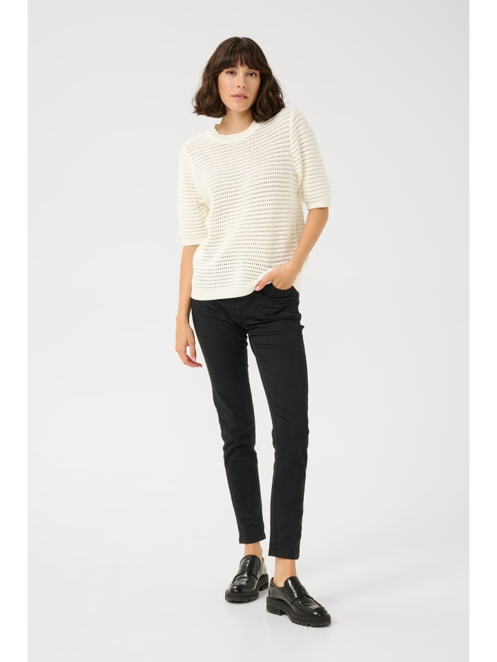 Strickpullover KAry Regular fit in Chalk