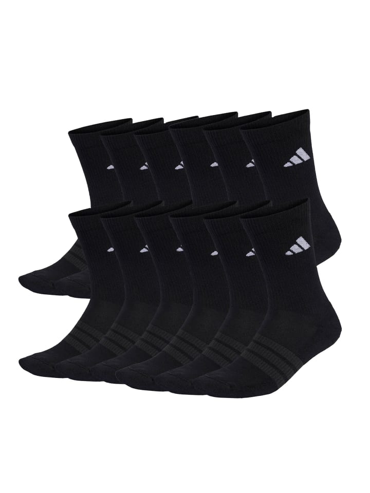 Socken 12er Pack in Schwarz