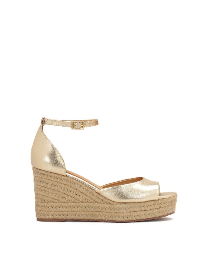 Sandaletten in Gold