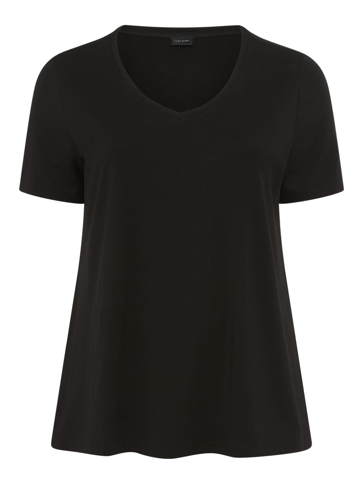 T-Shirt in schwarz
