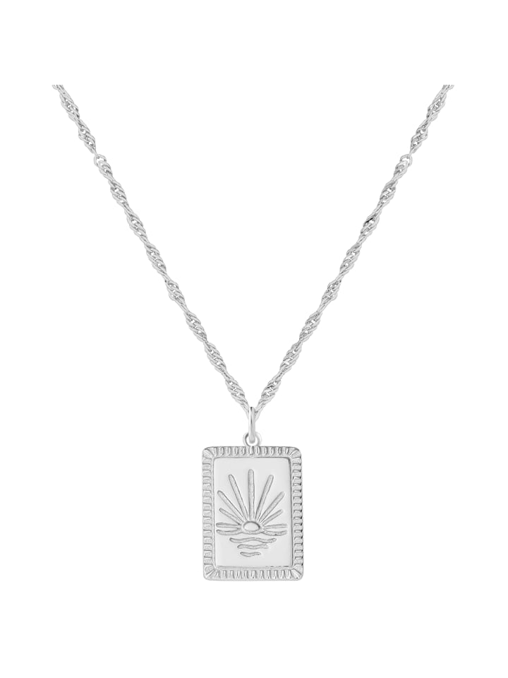Kette Sonnenuntergang aus Sterling Silber in silber