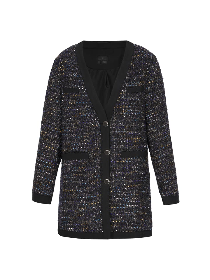 Women Blazer in purple multicolor
