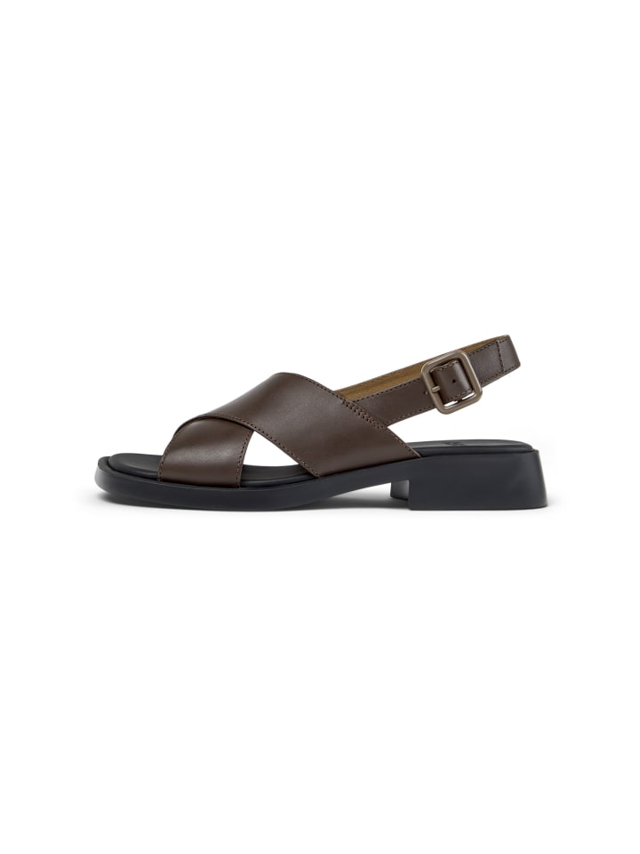 Sandalen " Dana " in Mittelbraun 1