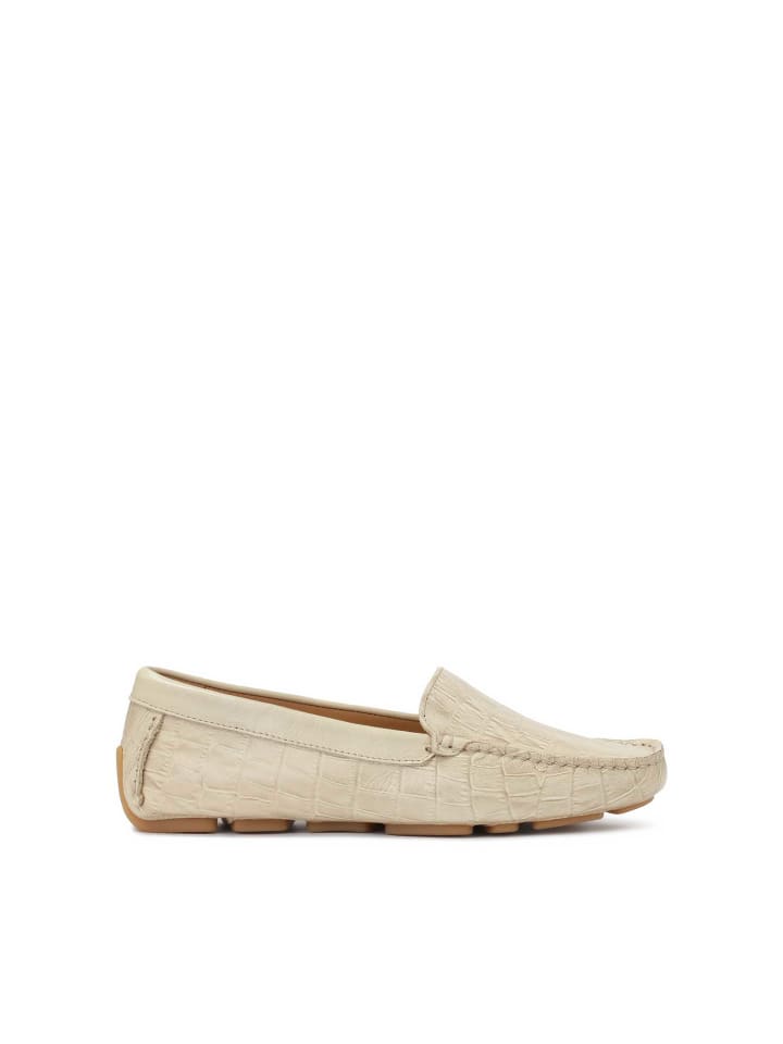 Mokassins in Beige
