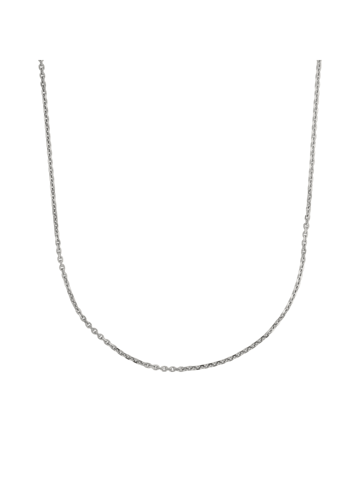 Halskette Silber 925, rhodiniert in Silber