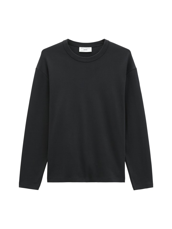 Heavy Weight Longsleeve relaxed in Schwarz
