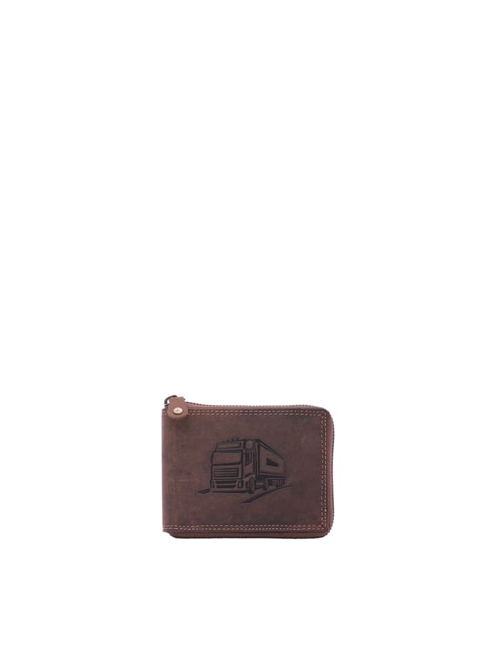 Geldbörse in DARK BROWN