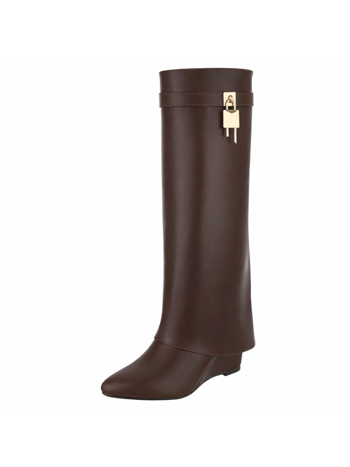 High Heel in Braun