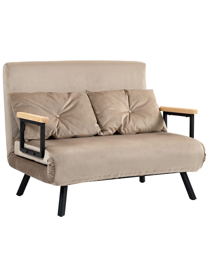 Schlafsofa in Braun 102L x 73B x 81H cm