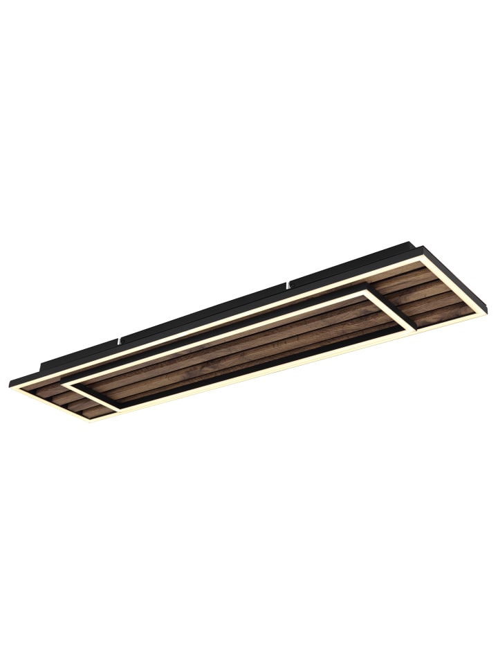 Deckenleuchte "WOODY" in black