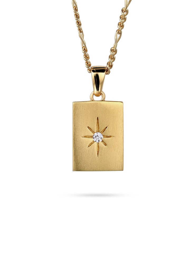 Halskette 925 Sterling Silber in Gold