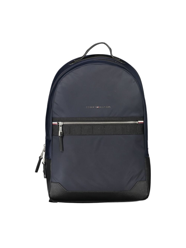 Blau Polyester Herren Rucksack
