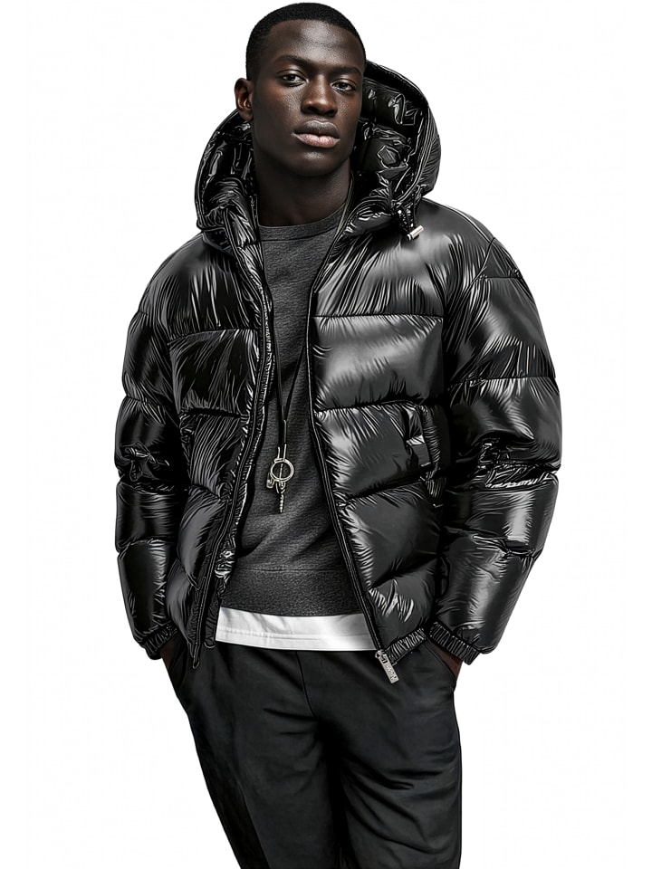Winterjacke JORDI in Schwarz