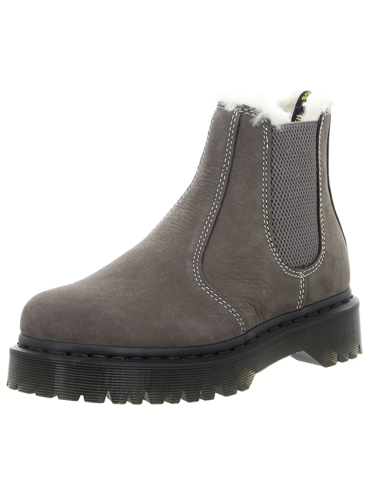 Klassische Stiefelette in grau