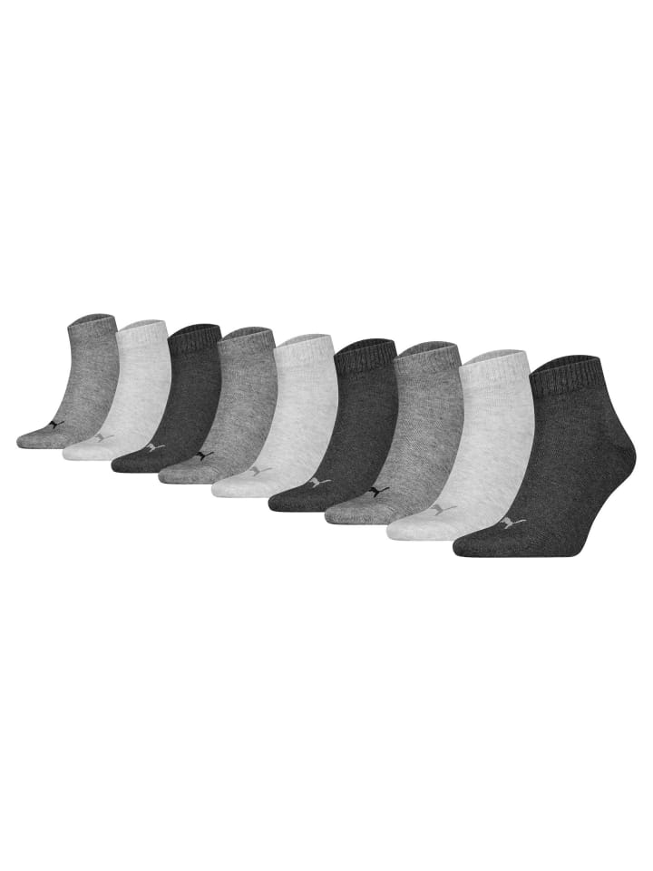 Socken 9er Pack in Grau