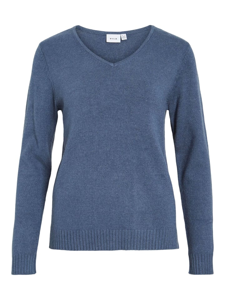 Strickpullover in Vintage Indigo